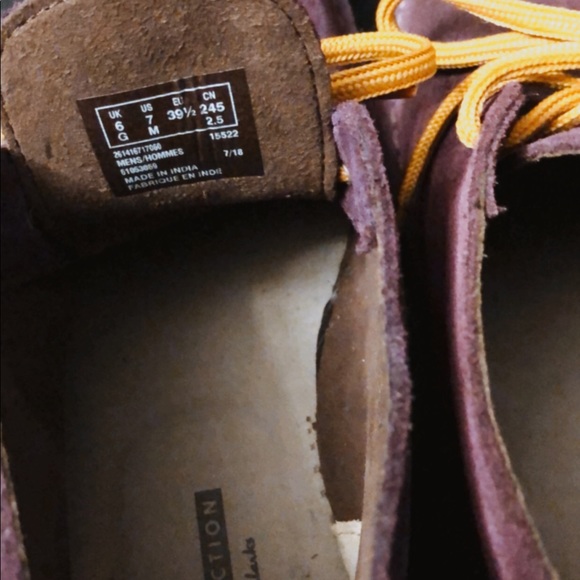 Clark’s size 6 Suede shoe - Picture 3 of 3